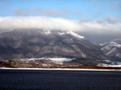 Photo Textures of Background Snowy Mountains