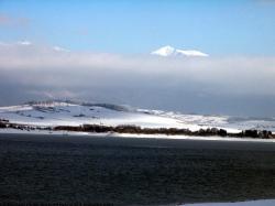 Photo Textures of Background Snowy Mountains