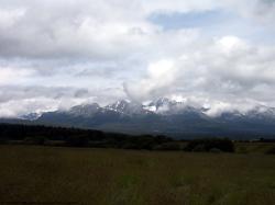 Photo Textures of Background Snowy Mountains