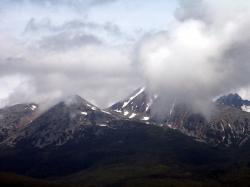 Photo Textures of Background Snowy Mountains