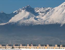 Photo Textures of Background Snowy Mountains