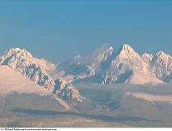 Photo Textures of Background Snowy Mountains