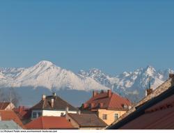 Photo Textures of Background Snowy Mountains