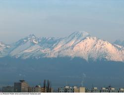 Photo Textures of Background Snowy Mountains