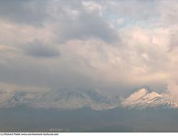 Photo Textures of Background Snowy Mountains