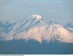 Photo Textures of Background Snowy Mountains