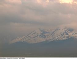 Photo Textures of Background Snowy Mountains