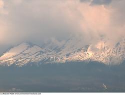 Photo Textures of Background Snowy Mountains