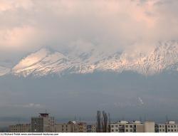 Photo Textures of Background Snowy Mountains