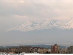 Photo Textures of Background Snowy Mountains