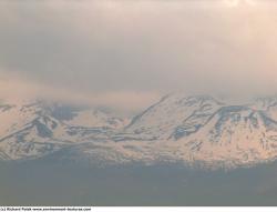 Photo Textures of Background Snowy Mountains