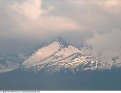 Photo Textures of Background Snowy Mountains