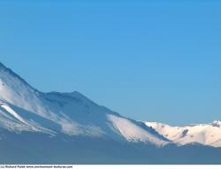 Photo Textures of Background Snowy Mountains