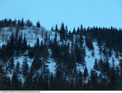 Photo Textures of Background Snowy Mountains