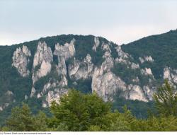 Photo Textures of Background Mountains