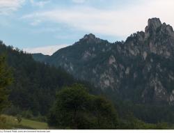 Photo Textures of Background Mountains