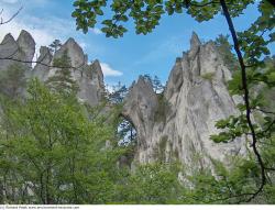 Photo Textures of Background Mountains