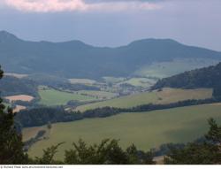 Photo Textures of Background Mountains