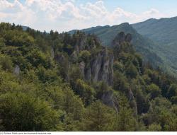 Photo Textures of Background Mountains