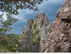 Photo Textures of Background Mountains