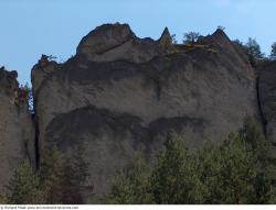 Photo Textures of Background Mountains