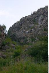 Cliffs Overgrown Rock