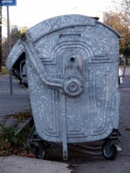 Photo Textures of Container Trash