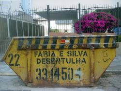 Photo Textures of Container Trash