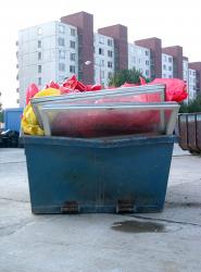 Photo Textures of Container Trash