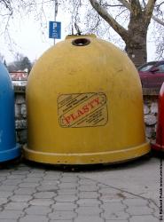 Photo Textures of Container Trash