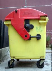 Photo Textures of Container Trash