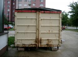 Photo Textures of Container Trash