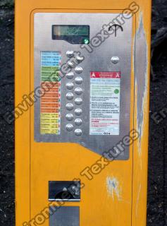 Photo Textures of Bus Ticket Machine