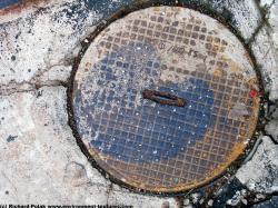 Photo Textures of Manhole Cower