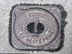 Photo Textures of Manhole Cower