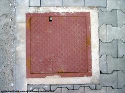 Photo Textures of Manhole Cower