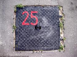 Photo Textures of Manhole Cower