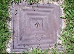 Photo Textures of Manhole Cower