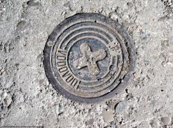 Photo Textures of Manhole Cower