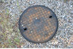 Photo Textures of Manhole Cower