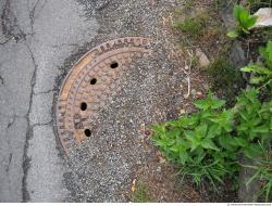 Photo Textures of Manhole Cower