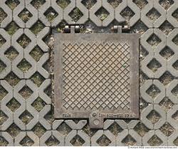 Photo Textures of Manhole Cower