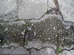 Photo Texture of Concrete Ground Damaged