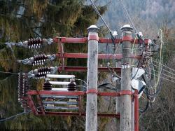 Photo Textures of Power Lines