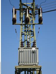 Photo Textures of Power Lines