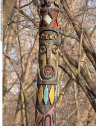 Photo Texture of Totems