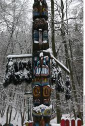 Photo Texture of Totems