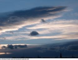 Blue Clouded Skies