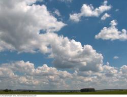 Blue Clouded Skies