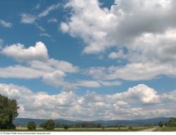 Blue Clouded Skies